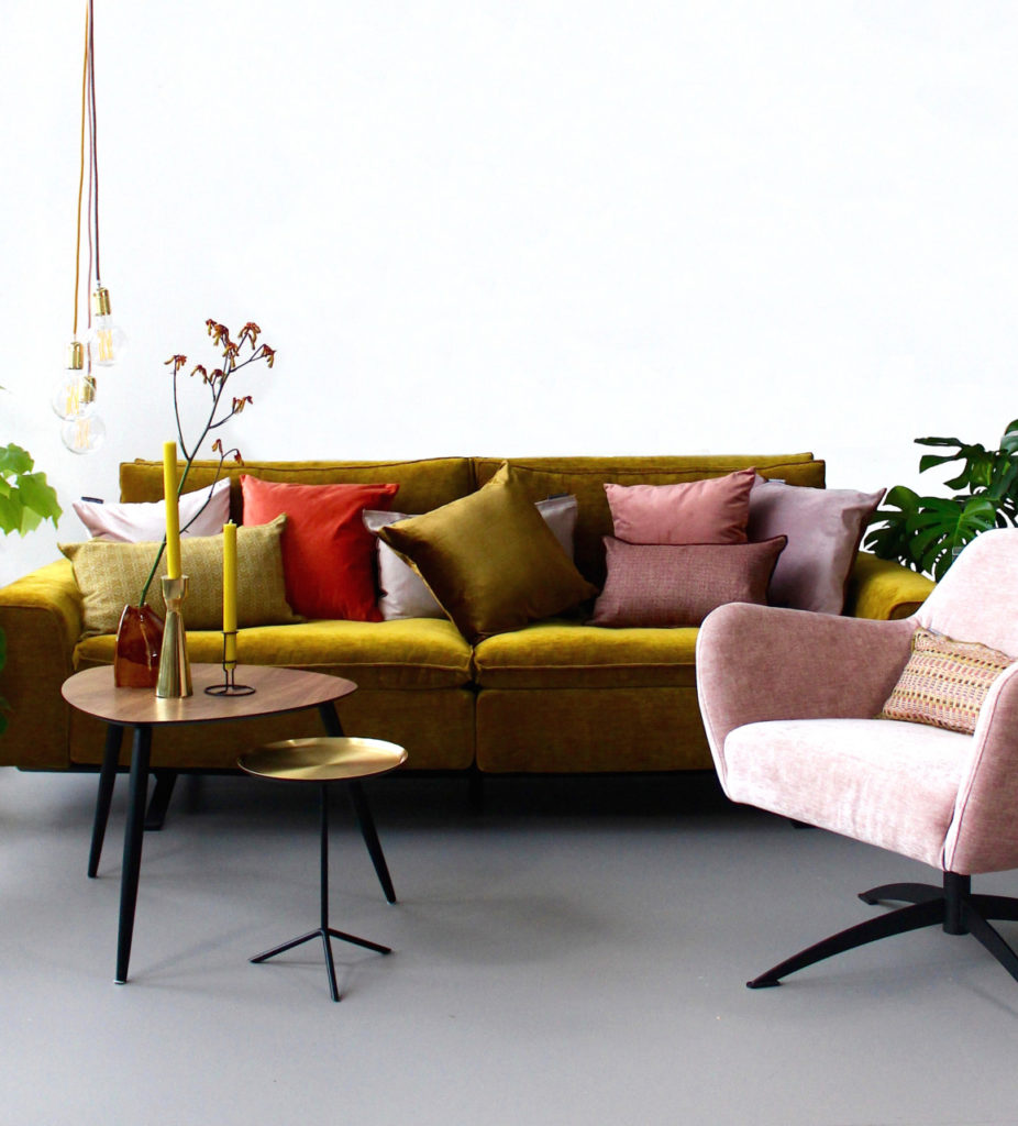 Particolare bank Oker Roze